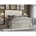 Willa Arlo™ Interiors Epworth King Tufted Platform Bed Upholstered/Polyester in Gray | 45.1 H x 39.6 W x 77.6 D in | Wayfair