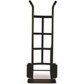 Milwaukee Hand Truck 1000 lbs Heavy Duty Dual Handle Truck with 10 in. Solid Punture Proof Tire Black