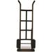 Milwaukee Hand Truck 1000 lbs Heavy Duty Dual Handle Truck with 10 in. Solid Punture Proof Tire Black