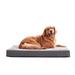 Tucker Murphy Pet™ Orthopedic Memory Foam Dog Bed, Anti Anxiety Bed For Dogs & Cats Memory Foam/Cotton in Gray | 3 H x 29 W x 18 D in | Wayfair