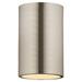 1 Light Flush Mount-Brushed Nickel Finish-Brushed Nickel Shade Color Z-Lite 2302F1-Bn