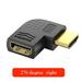 For PS5/XBox HDTV Laptop 270 Degree L Shaped 8K@60Hz HDMI Converter HDMI 2.1 Adapter Male To Female 270 DEGREE RIGHT