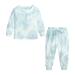 Receiving Blanket And Headband Set 12 Month Girl Clothes Kids Toddler Boy Girls Clothes Sports Casual Tie Dye Prints Long Sleeves Sweartershirt Elastic Waist Pants Set Outfit Monogrammed Baby Gift