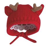 Dadaria Winter Hats for Girls Children s Winter Earmuff With Cashmere Fisherman Hat Warm Hat Red 44-48cm Boys Girls
