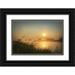 Murdock Ramona 18x13 Black Ornate Wood Framed with Double Matting Museum Art Print Titled - Misty Morning