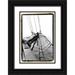 DeNardo Laura 11x14 Black Ornate Wood Framed with Double Matting Museum Art Print Titled - Set Sail IV