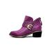 Women's Melania Bootie by Hälsa in Dark Purple (Size 8 1/2 M)