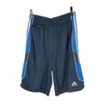 Adidas Shorts | Adidas Mens Navy Blue White 3 Stripe Size Small Basketball Shorts 10" Inseam | Color: White | Size: S