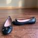 Kate Spade Shoes | Kate Spade New York 9m Black Flats With Bow/Emblem | Color: Black | Size: 9