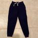 Polo By Ralph Lauren Bottoms | Boys Polo Ralph Lauren Navy Drawstring Sweatpants Size Small | Color: Blue | Size: 8b