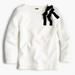 J. Crew Sweaters | J. Crew Double Bow Ivory Sweatshirt Style H4859 | Color: White | Size: S