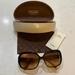 Coach Accessories | Coach Sunglasses | Color: Brown/Gold | Size: Os