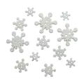 Buttons Galore & More Christmas Collection of Novelty Buttons for DIY Crafts- GLISTENING SNOW