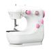xinqinghao household portable multifunctional sewing machine electric mini sewing machine white