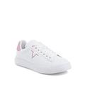 19V69 ITALIA Damen Womens Sneaker Multicolor SNK 004W White Pink Oxford-Schuh, 36 EU