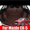 Protecteur de tapis pour coffre arrière en cuir pour Mazda CX-5 CX5 CX 5 KF 2017 2018 2019 2020