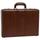 McKleinUSA McKlein Daley Attache Briefcase, Top Grain Cowhide Leather, Brown (80434) | Quill