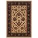 "Ariana 130/7 Ivory/ Black 6'7"" X 9'6"" Indoor Area Rug - Oriental Weavers A130/7200285ST"