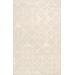 "Pasargad Home Edgy Collection Hand-Tufted Bamboo Silk & Wool Area Rug, 12' 0"" X 15' 0"", Ivory - Pasargad Home pvny-25 12x15"