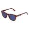 Lacoste L988S Unisex-Sonnenbrille Vollrand Eckig Kunststoff-Gestell, Havanna