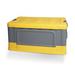 Rebrilliant Plastic Box Plastic in Gray/Yellow | 13 H x 23 W x 14 D in | Wayfair 64758A44057A48A1B925A1B34EBB3C63