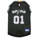 Pets First NBA San Antonio Spurs Mesh Basketball Jersey for DOGS & CATS - Licensed Comfy Mesh 21 Basketball Teams / 5 sizes