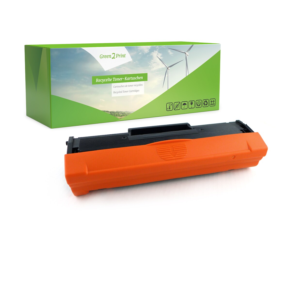 Green2Print Hochleistungstoner schwarz ersetzt HP W1106A passend für HP Laser MFP 135wg, 135ag, 137wg, Laser107W, Laser107A Image
