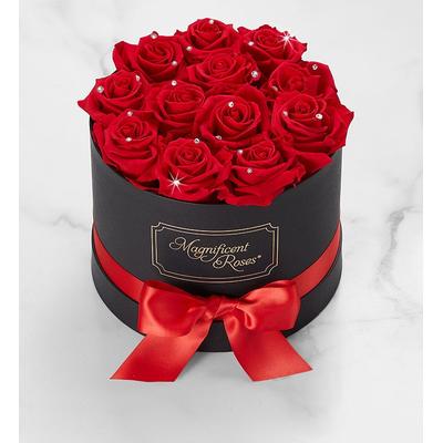 1-800-Flowers Flower Delivery Magnificent Roses Preserved Sparkle Red Roses Magnificent Roses Classic Sparkle Roses