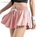 Flowy Skirts for Women Gym Athletic Shorts Workout Running Tennis Skater Golf Cute Skort High Waisted Pleated Mini Outfits