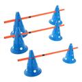 Hurdle Cones Course Obedience Jump Hoop Pole Equipment with Poles Speed Training
