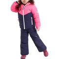 McKINLEY Kinder Jacke Ekko, Größe 128 in PINK/NAVY DARK/NAVY