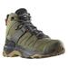 Salomon X Ultra 4 Mid GTX Hiking Boots Leather/Synthetic Men's, Deep Lichen Green/Peat/Kelp SKU - 184226