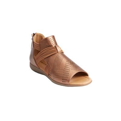 Wide Width Women's The Shiana Shootie by Comfortview in Bronze (Size 8 W)