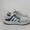 Adidas Shoes | Adidas Unisex Kids X Plr Ee7097 White Lace Up Low Top Sneaker Shoes Size 6.5 | Color: Blue/White | Size: 6.5bb