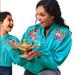 Disney Jackets & Coats | Disney Aladdin Jasmine Rajah Satin Bomber Jackets Teal- Mommy & Me - 2 Jackets! | Color: Blue | Size: 8g