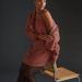 Anthropologie Dresses | Anthropologie Maeve 2 Nwo Tweed Plaid Dress Jacket 2 Piece Set Pink Brow | Color: Brown/Pink | Size: 2p
