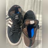 Adidas Shoes | Adidas Canvas Basketball Match Court | Color: Black/Brown | Size: 13