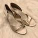 J. Crew Shoes | J Crew 3” Satin Ivory Heels Size 7 | Color: Cream | Size: 7