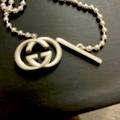 Gucci Jewelry | Gucci Double G Necklace | Color: Silver | Size: Os