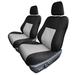 FH Group Neoprene Waterproof Custom Fit Car Seat Covers for 2012-2017 Toyota Camry LE | SE | XSE | XLE - Gray Front Set