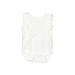 Cat & Jack Short Sleeve Onesie: White Bottoms - Size Newborn