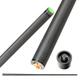 KONLLEN Pool Cue Single Shaft 3/8X8 Radial Uni-loc 10.75/11.75/12.75mm Carbon Fiber Technology Low Deflection Billiard Cue Stick 29''