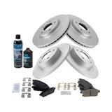 2012-2017 Buick Verano Front and Rear Brake Pad and Rotor Kit - TRQ BKA23192