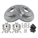 2007-2009, 2011-2016 Dodge Charger Rear Brake Pad Rotor and Caliper Set - TRQ BKA26370