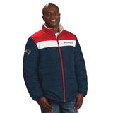 NFL Men's Perfect Game Sherpa Lined Jacket (Size XXL) New England Patriots, Polyester