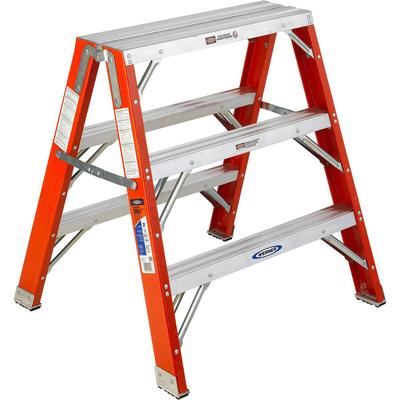 Werner Type IA Fiberglass Step Stool Work Stand