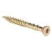 ZORO SELECT U30251.019.0162 Deck Screw, #10 x 1-5/8 in, Steel, Flat Head, Torx