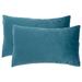 KAF Home Rectangular Velvet Pillow Cover, Set of 2