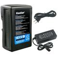 Kastar 1-Pack Battery and D-Tap Charger Compatible with Sony BP-L40 BP-L40A BP-L60 BP-L60A BP-L60S BP-L80 BP-L80S BP-L90 BP-L90A BP-M100 BP-M50 Battery BC-M50 BC-M150 AC-DN10 Charger