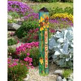 Studio M Garden Welcome Garden Art Resin/Plastic | 40 H x 4 W x 4 D in | Wayfair PL40020